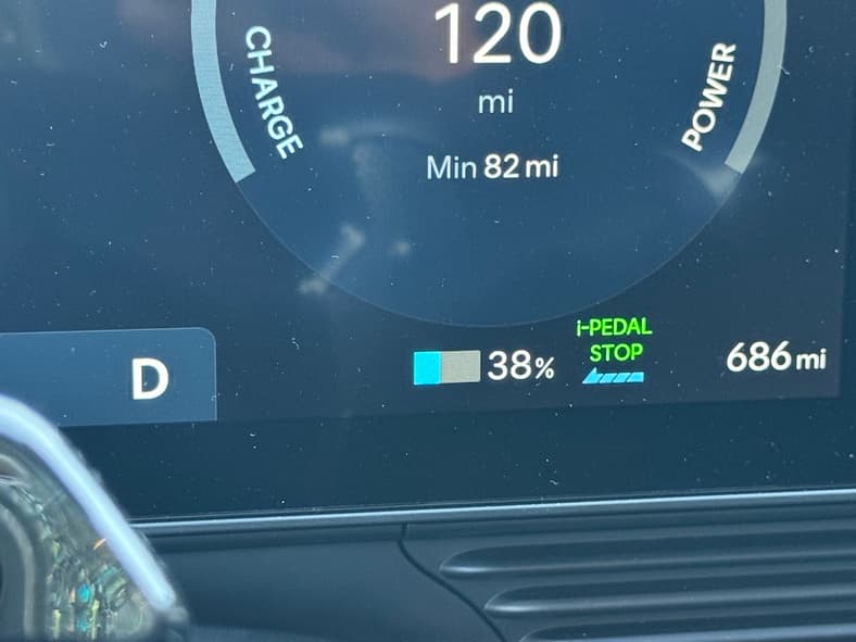 I-Pedal One Pedal Driving In The 2025 Hyundai Ioniq 5 Limited