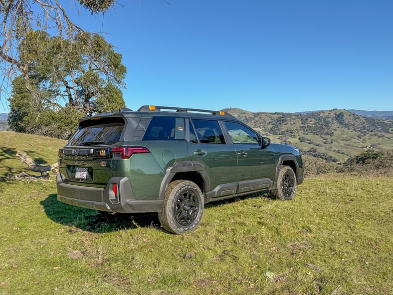 The Rear Quarter End Of The 2026 Subaru Outback
