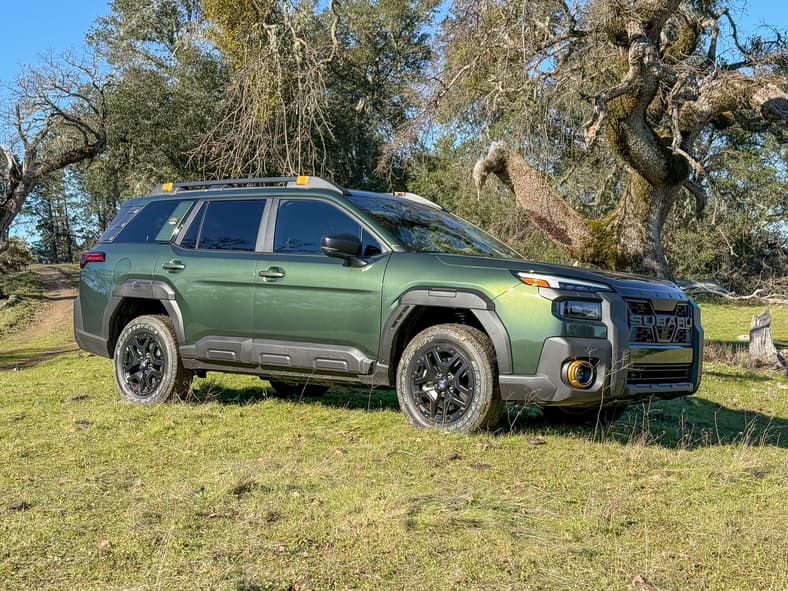 The Side View Of The 2026 Subaru Outback Wilderness