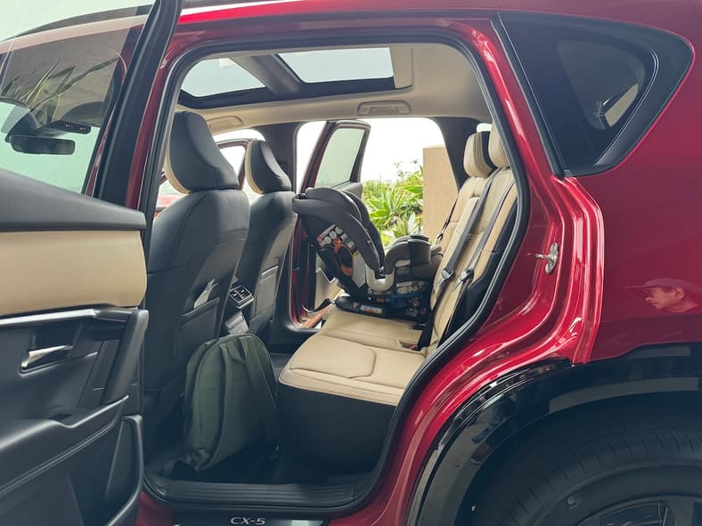 The Rear Doors Now Open Wider And There'S Plenty Of Room For A Rear Facing Car Seat In The 2026 Mazda Cx-5