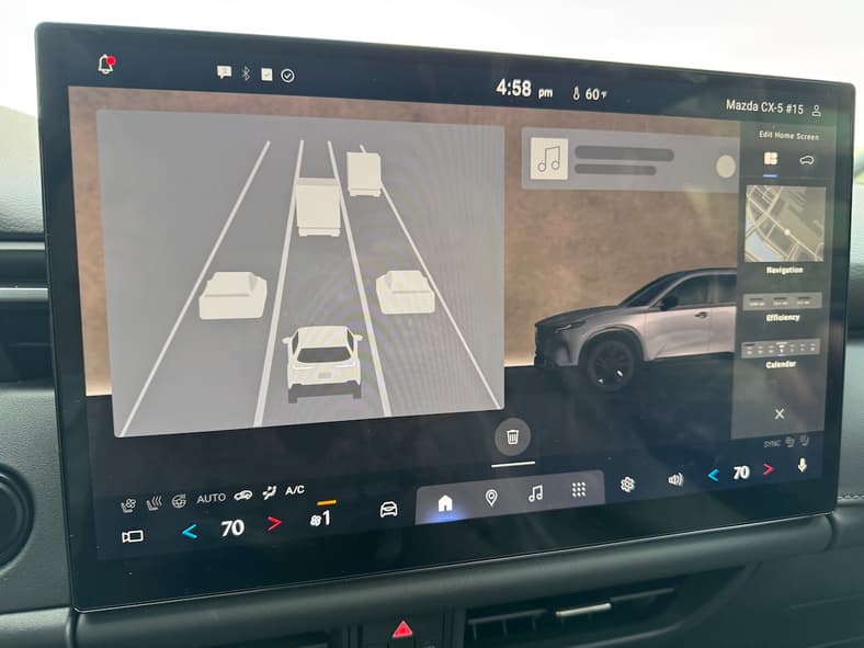 One Of The Custom Screen Options In The 2026 Mazda Cx-5