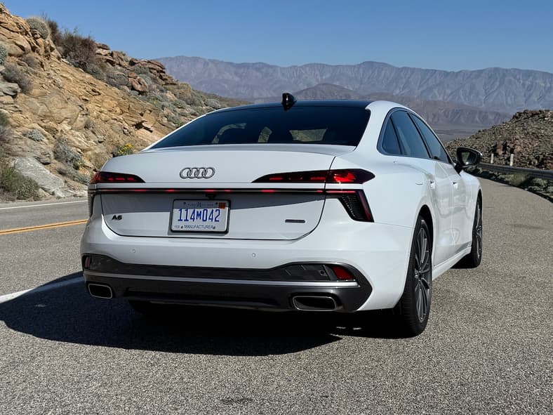 The Rear End Of The 2026 Audi A6