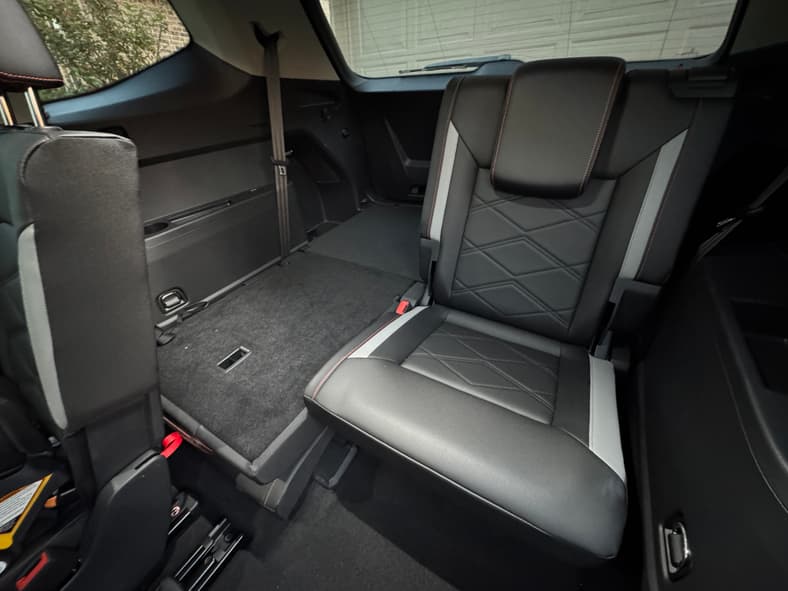 Is the Rugged 2025 VW Atlas Peak Edition 3-Row SUV as Luxe as it is Trail-Worthy? 5 The Third Row Seat Of The 2025 Vw Atlas Peak Edition, From The View Of The 2Nd Row Seat