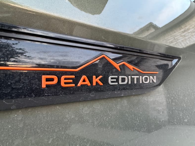 Is the Rugged 2025 VW Atlas Peak Edition 3-Row SUV as Luxe as it is Trail-Worthy? 4 The Vw Atlas Peak Edition Badge