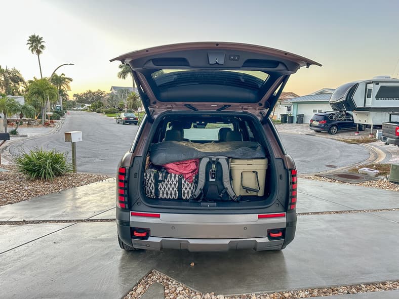 Assemble Your Own Emergency Kit With These 100 Household Items 6 The Trunk Space In The 2026 Hyundai Palisade Xrt Pro