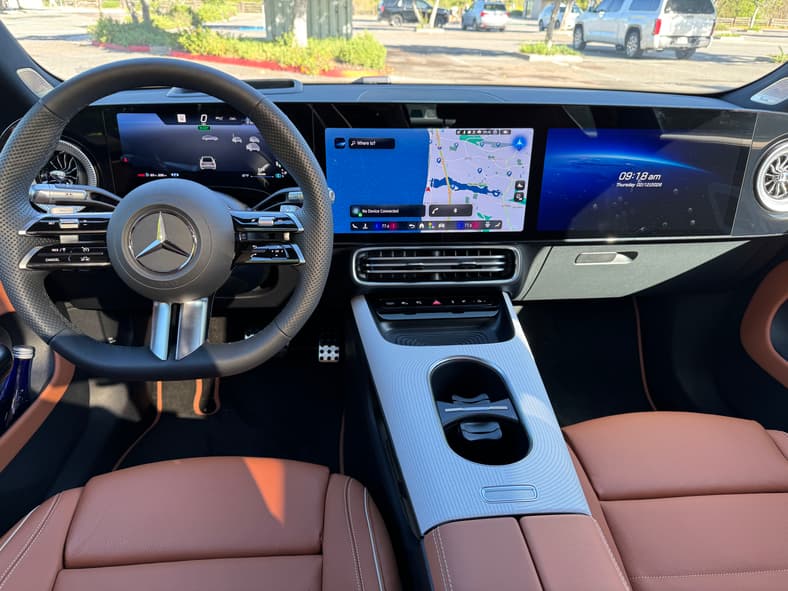 The View From The Driver'S Seat In The 2026 Mercedes-Benz Cla 250+