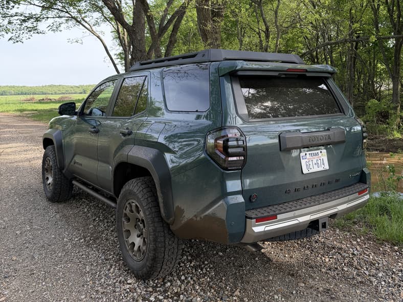 The Rear End Of The 2026 Toyota 4Runner Trailhunter