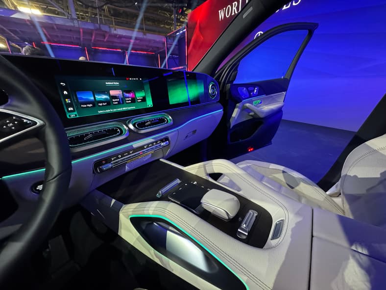 The Tech-Forward Interior Of The 2027 Mercedes-Benz Gls Suv