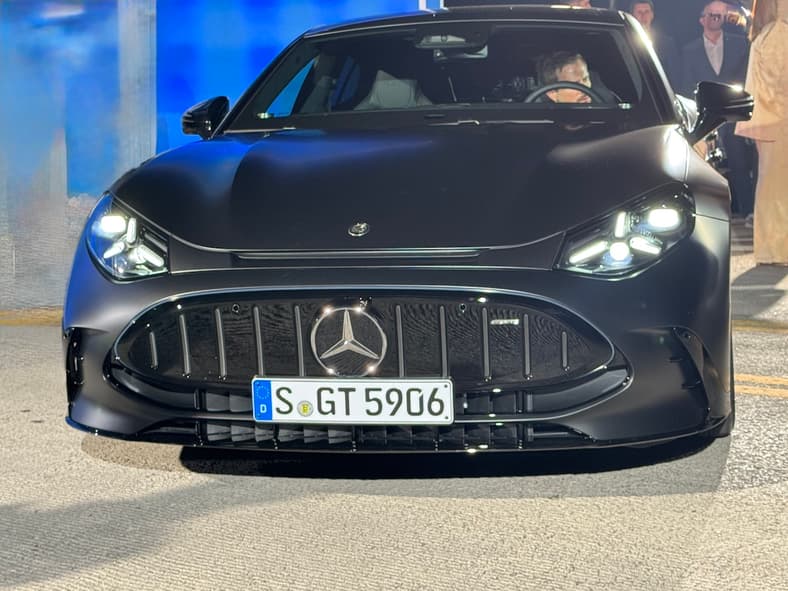 The Front End Of The  2027 Mercedes-Amg Gt 4-Door Coupe
