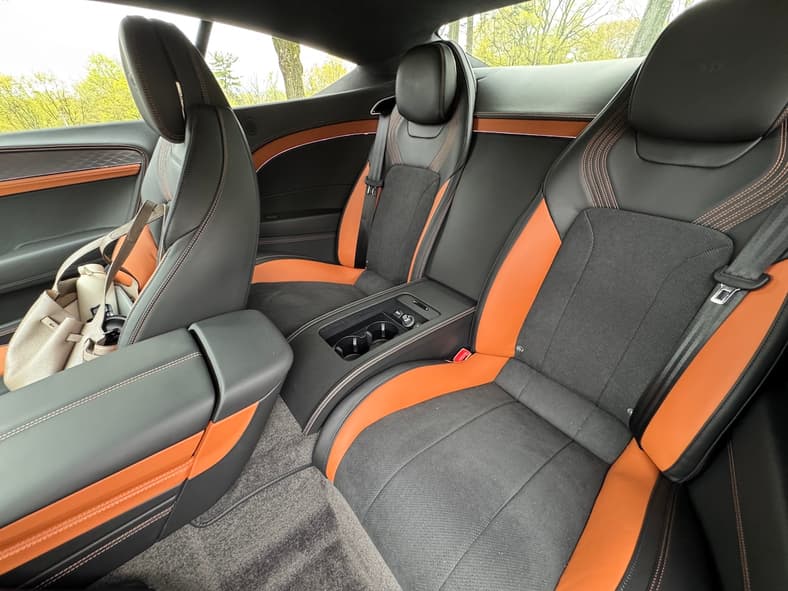 I Drove the Bentley Continental GT S to a Wellness Retreat, But it Was the Car That Renewed My Spirit 5 The Rear Seat In The Bentley Continental Gt S