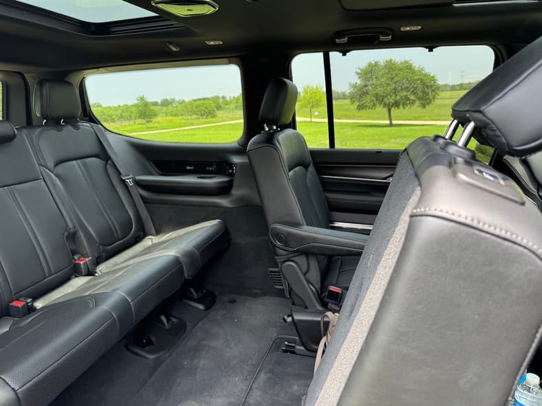 The Spacious 3Rd Row In The 2026 Jeep Grand Wagoneer Can Be Easily Accessed Via Slide And Tilt Seats