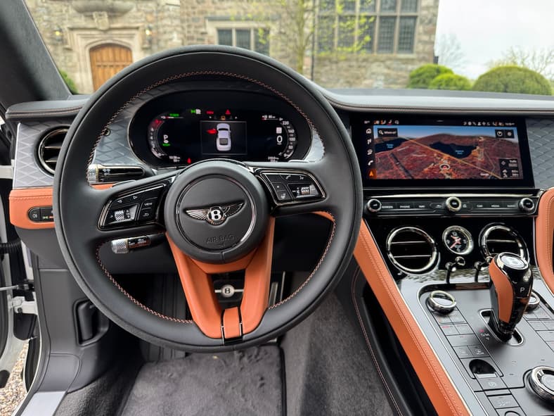 I Drove the Bentley Continental GT S to a Wellness Retreat, But it Was the Car That Renewed My Spirit 4 The View From The Driver'S Seat In The Bentley Continental Gt S