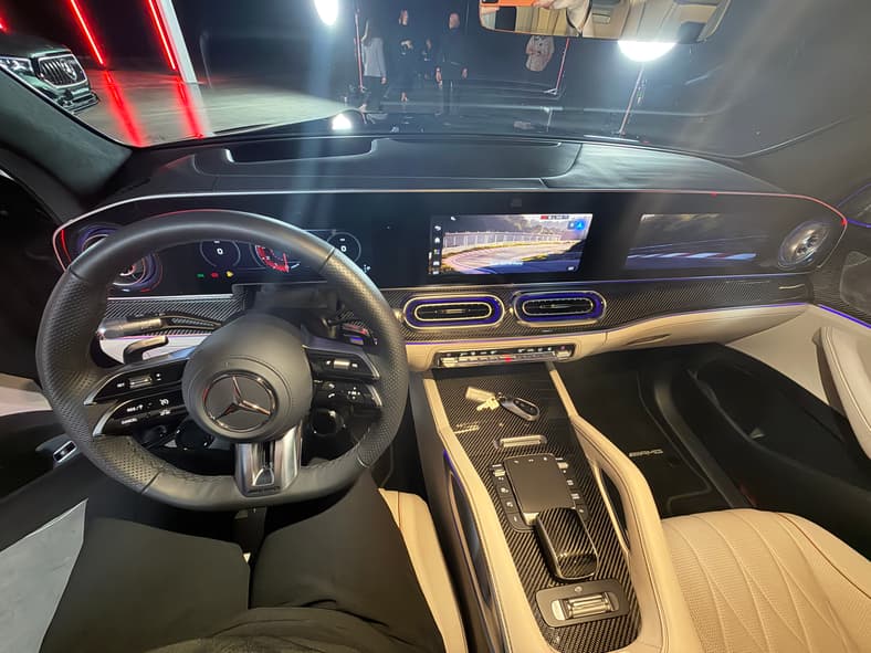 The Interior Of The 2027 Mercedes-Amg Gls 63