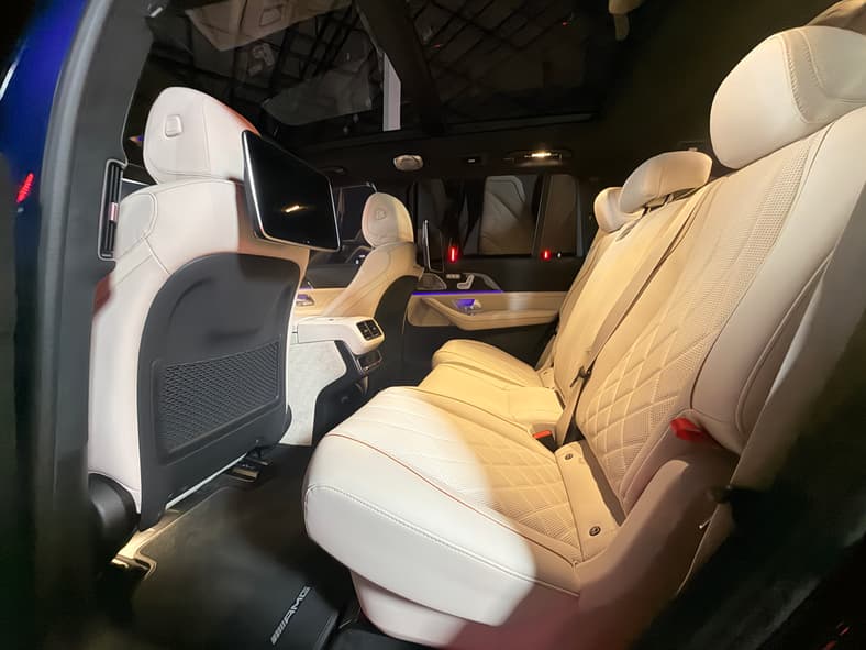 The Second Row Of The 2027 Mercedes-Amg Gls 63