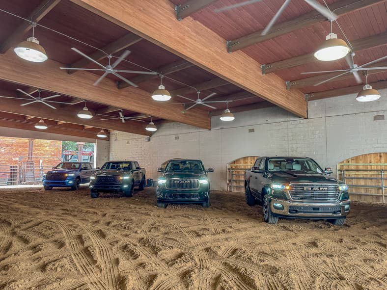 The Lineup Of Special Texas Edition 2026 Ram 1500 Trucks