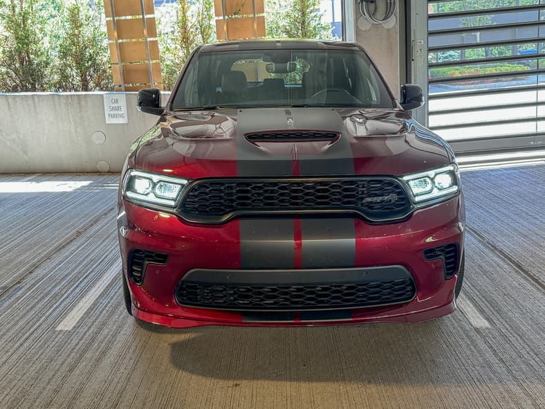 The Very Front End Of The 2026 Dodge Durango Srt Hellcat Jailbreak