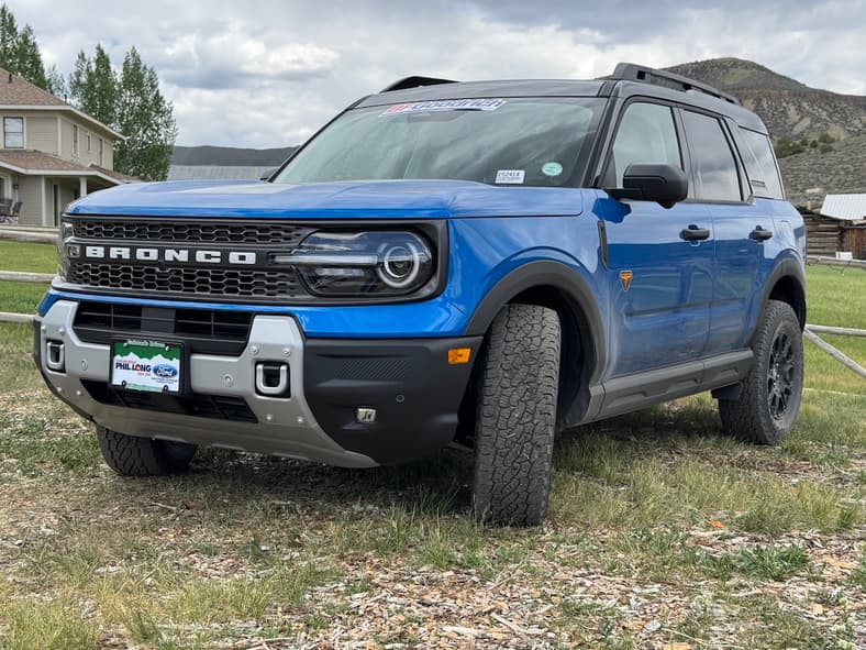 The Ford Bronco Sport With Bfgoodrich Trail-Terrain T/A+ Tires