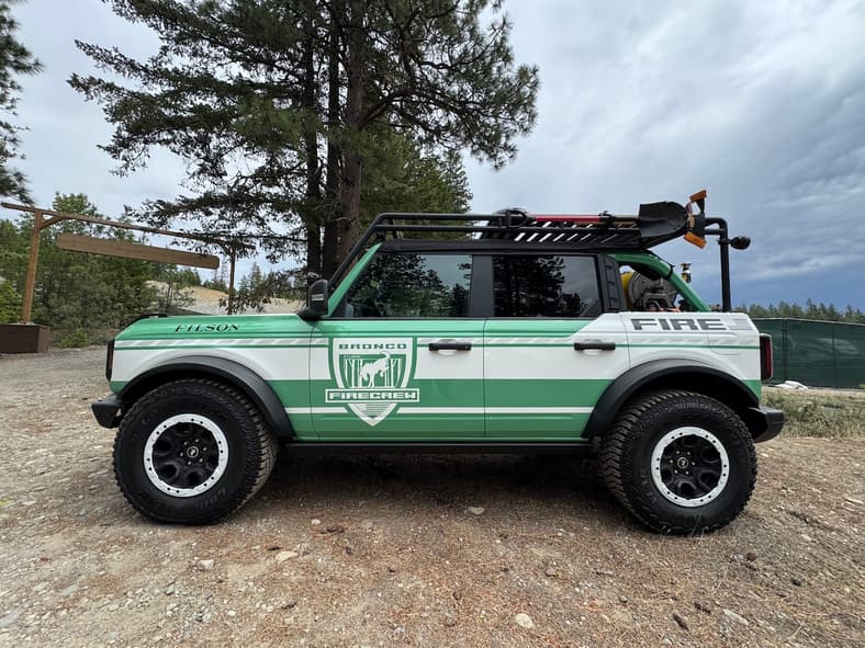 The Ultimate Ford Bronco Filson Might Be The Firecrew Edition With A Useful Roof Rack And Open Rear Ideal For Carrying Gear Into The Wild