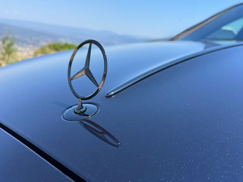 The 2027 Mercedes-Maybach S-Class Includes A Standing 3-Point Star Logo On The Hood