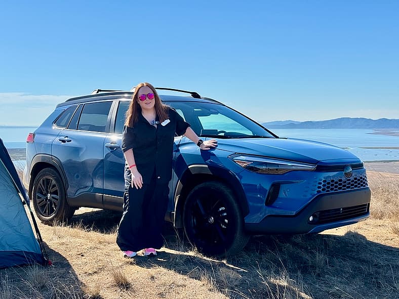 Natalie Merola With The 2026 Toyota Corolla Cross