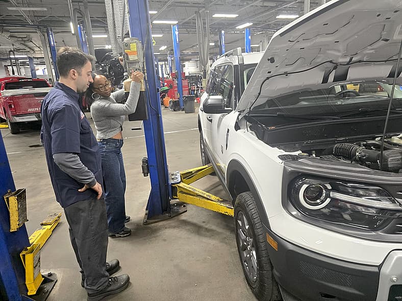 Performing An Mpi On A Customer Car With Russ, My Mentor For The Day