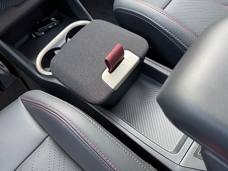 The Center Console Box In The Mini Cooper Countryman Jcw