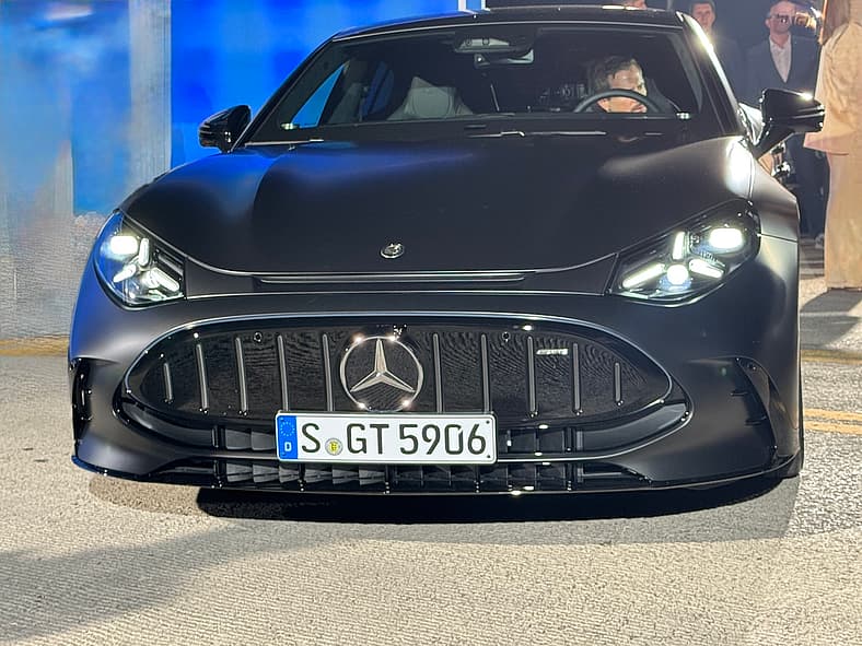 The Front End Of The  2027 Mercedes-Amg Gt 4-Door Coupe