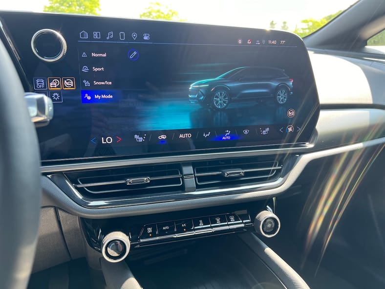 The Multimedia System In The Chevrolet Equinox Ev
