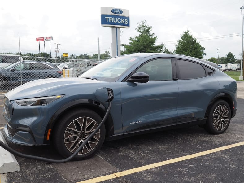 The 2024 Ford Mustang Mach-E Premium Finally Plugged In