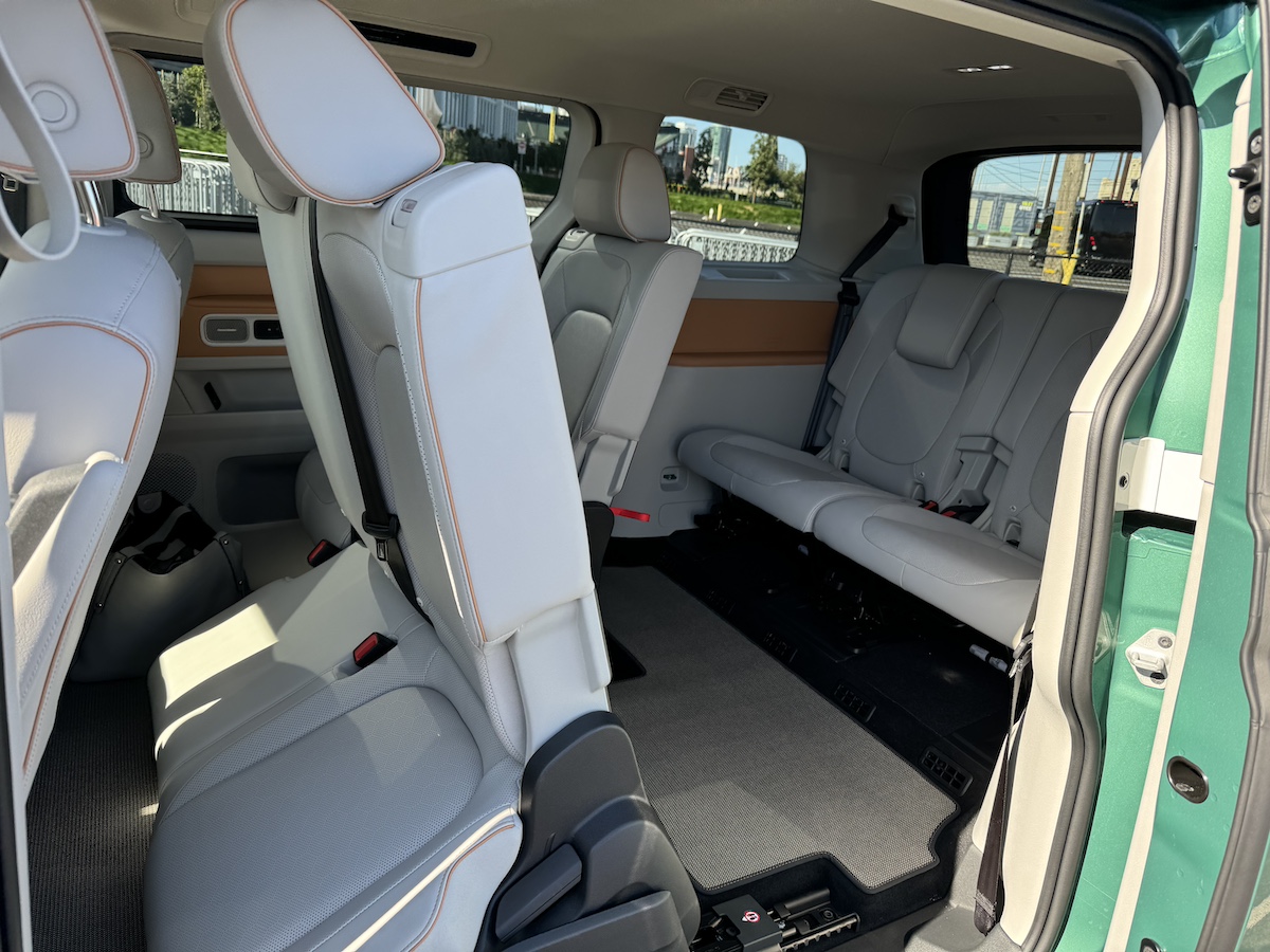 Rear Seats Slide And Tilt For 3Rd Row Access In The 2025 Vw Id Buzz