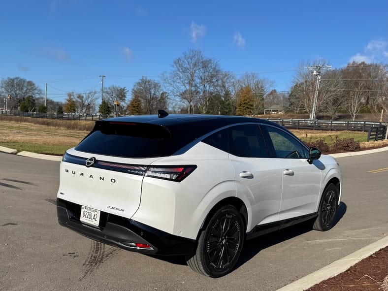 2025 Nissan Murano First Drive: A Simplified Design For Even More Confidence and Luxury 6 The Rear Of The 2025 Nissan Murano