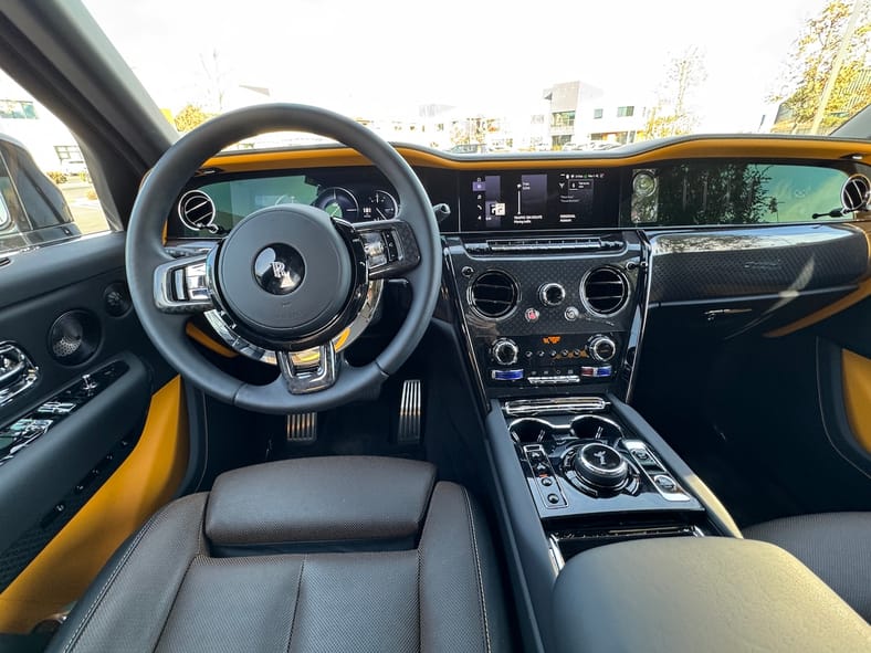 The Front Seat Of The Rolls-Royce Cullinan Series Ii