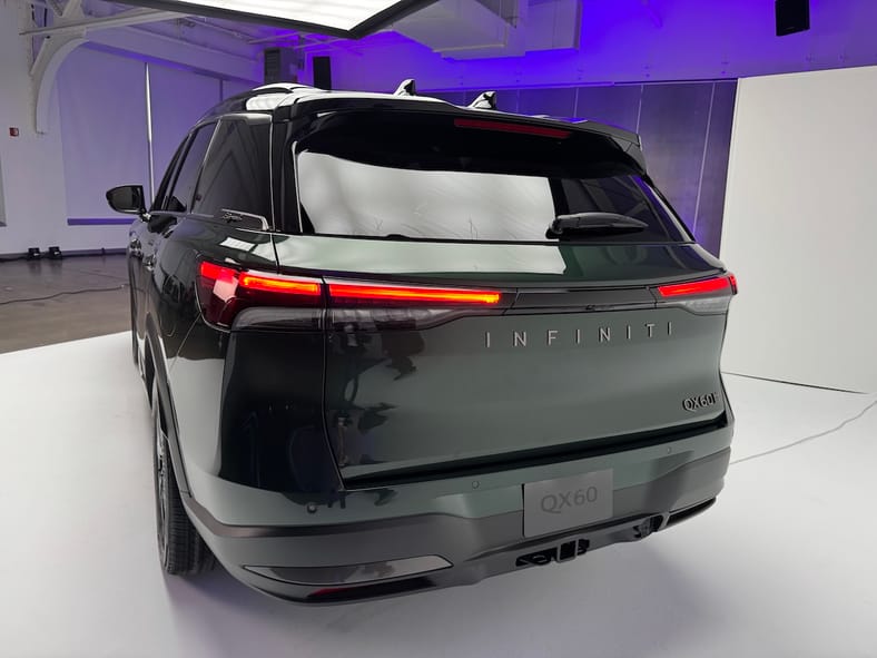 The New Tail Lights In The 2026 Infiniti Qx60