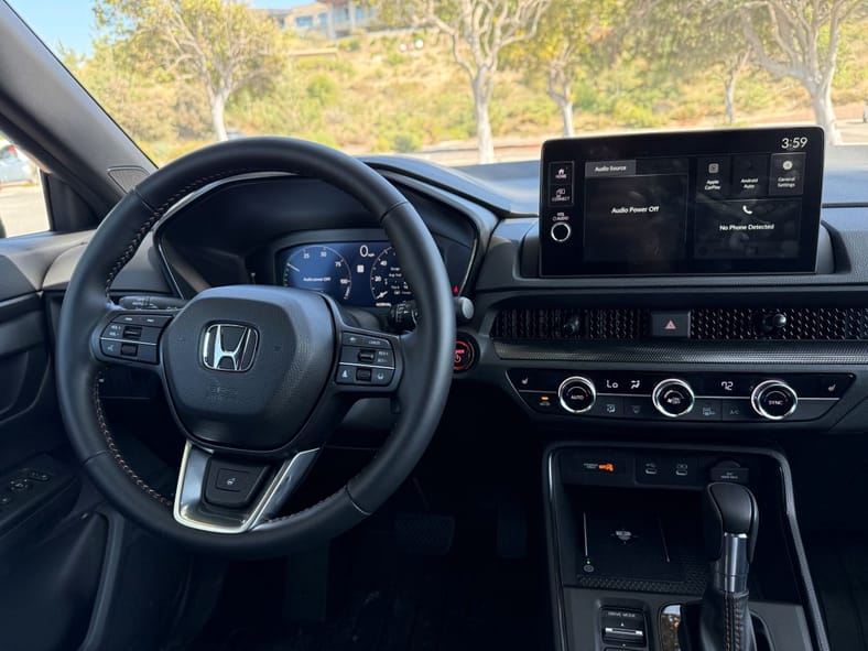 The Interior Of The 2026 Honda Cr-V Trailsport