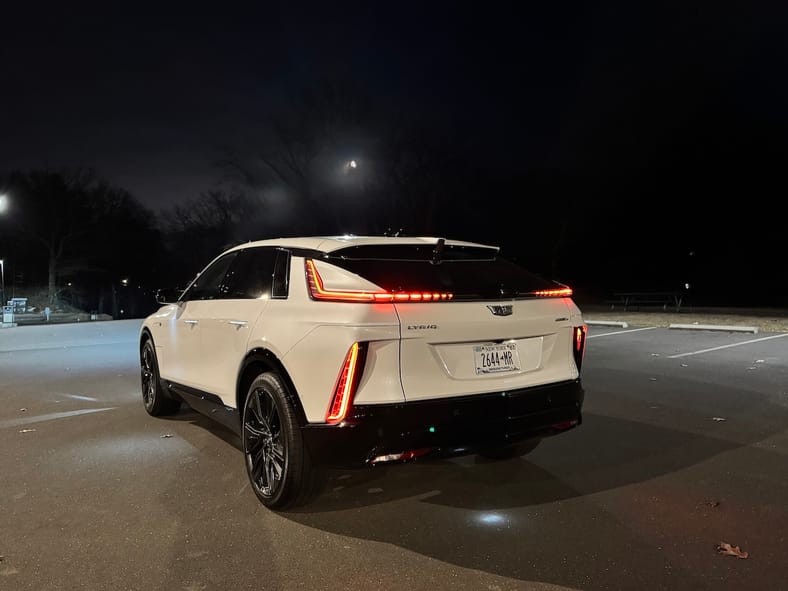 Rear Tail Lights Add To The Lighting Signature Of The Cadillac Lyriq