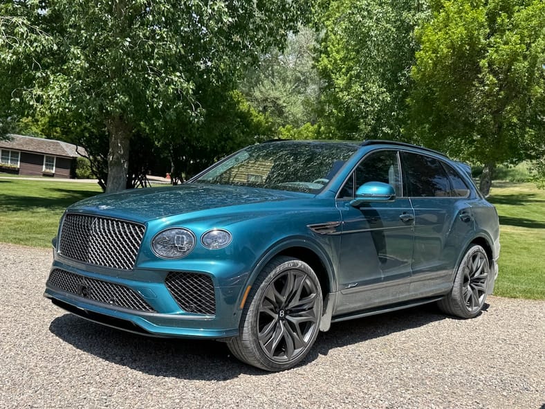 The Bentley Bentayga Speed After Off-Roading In Montana
