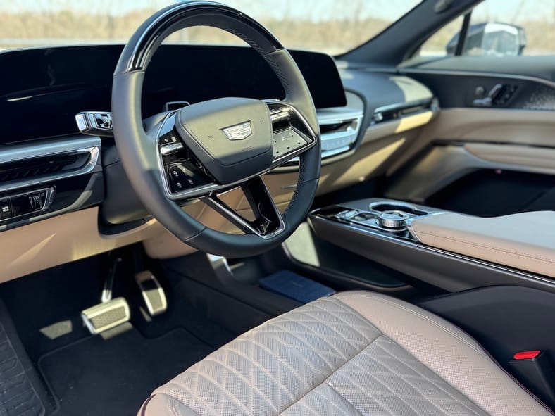 The Driver'S Seat In The Cadillac Lyriq