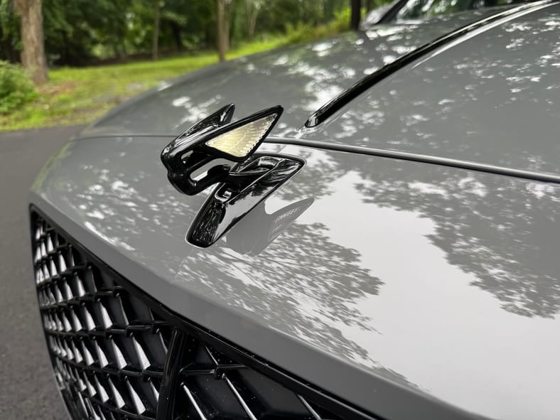 The Flying B Hood Sculpture Is A Special Detail Indeed In The Bentley Flying Spur