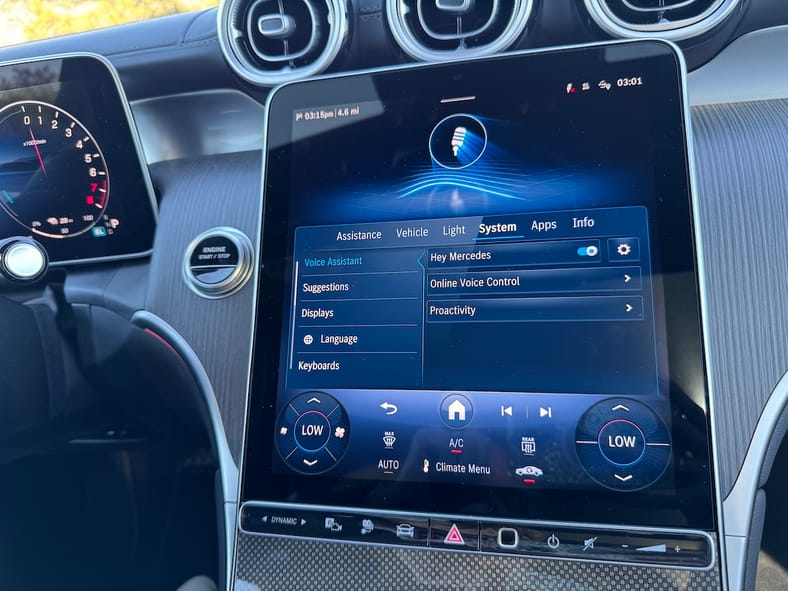 The Front End Of The Mercedes-Benz Glc 350E