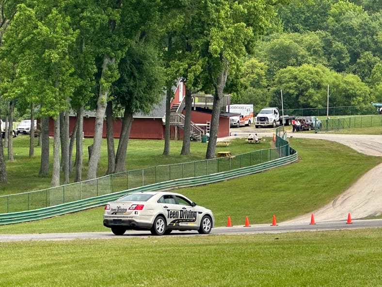 The Track At Virginia International Raceway Does Double Duty As A Teen Driving School