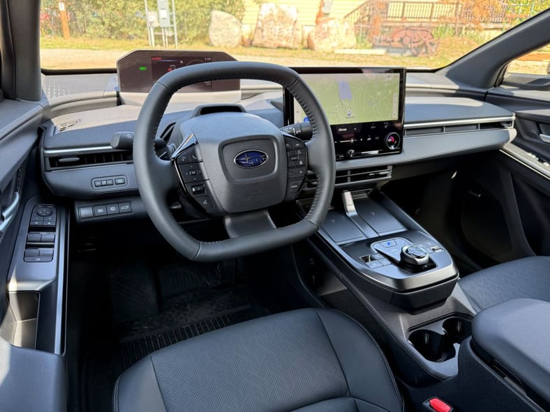The Interior Of The 2026 Subaru Solterra