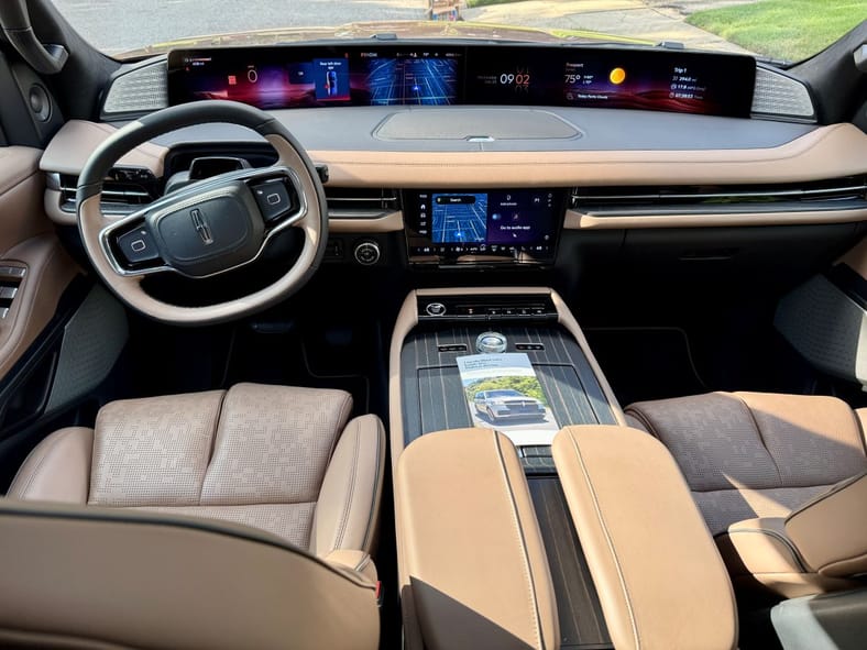 The Interior Of The Lincoln Navigator