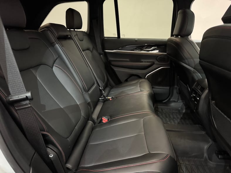 The Rear Seat In The 2026 Jeep Grand Cherokee Is Spacious, But There'S A 3Rd Row Option Too