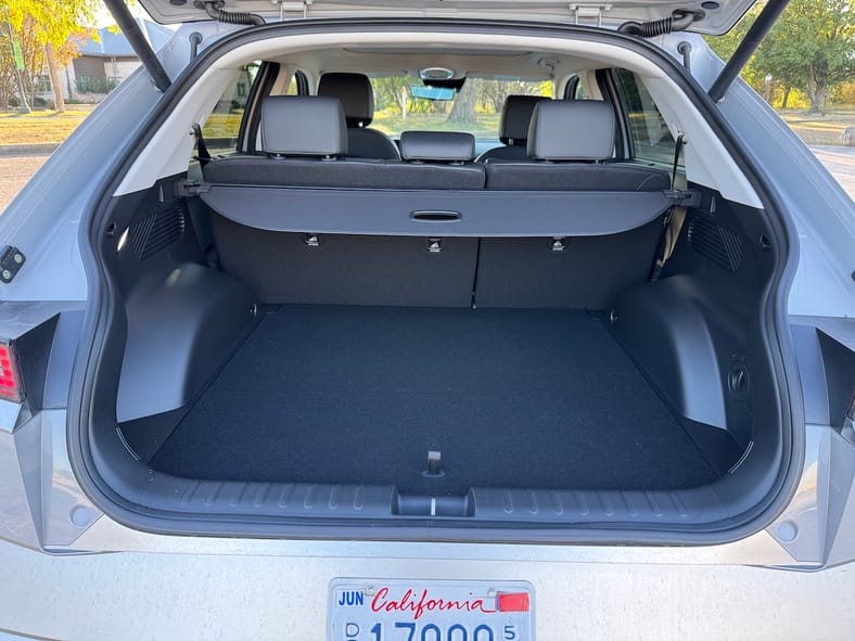 2025 Hyundai Ioniq 5 Long Term Test Drive: What It’s Like to Own and Drive This Popular EV 9 The Roomy Cargo Area In The 2025 Hyundai Ioniq 5 Limited
