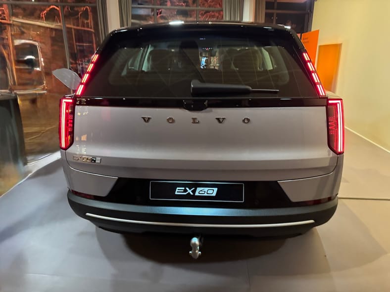 The Volvo EX60 Rethinks Everything You Thought About EVs 8 The Rear End And New Tail Lights On The Volvo Ex60