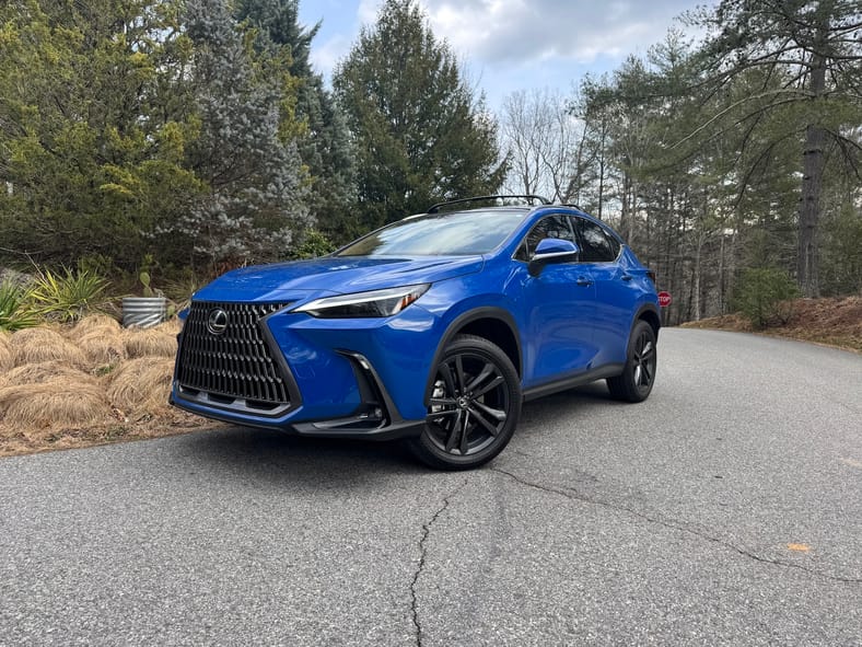 The 2026 Lexus Nx 450H+ Near Foliage