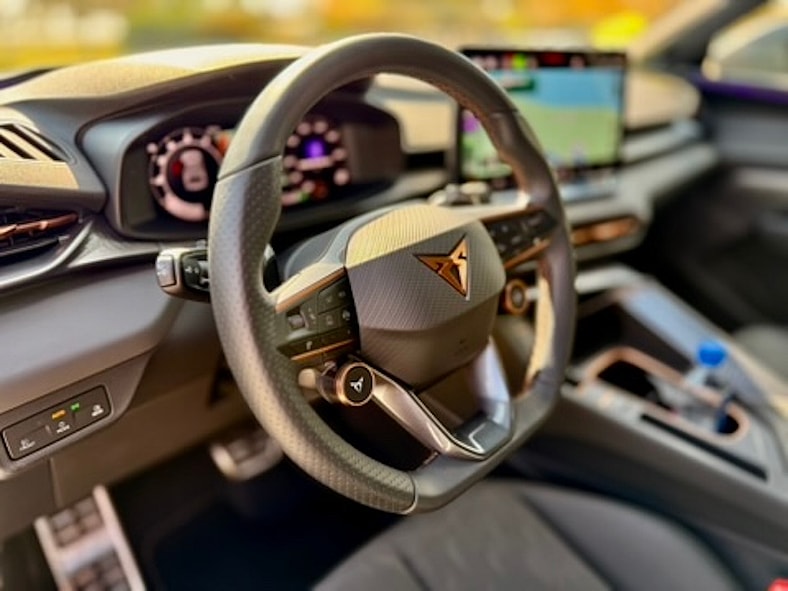 This Cute Spanish Whip, the Cupra Terramar, Will Be On US Roads Soon. Here's What It's All About 11 The Cupra Terramar'S Steering Wheel Shows The Brand'S Design Strength
