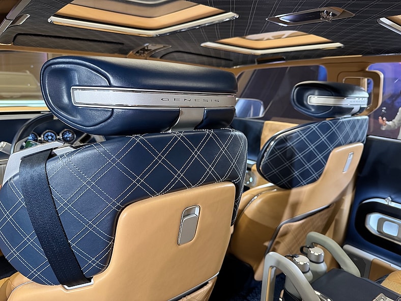 Even The Seat Backs Of The Genesis X Gran Equator Concept Are Stunning