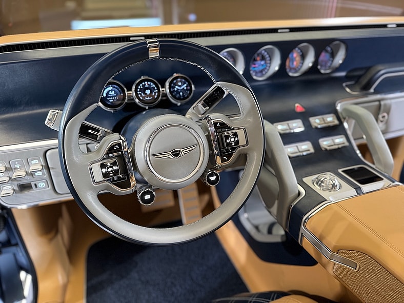 Switchgear And Driver Controls In The Genesis X Gran Equator Concept