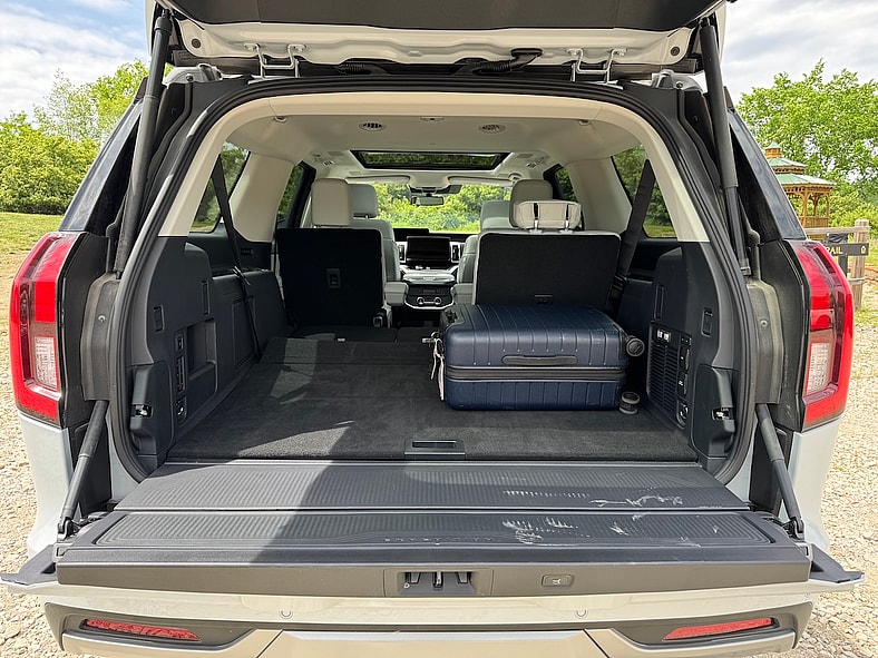 The Cargo Area In The 2025 Ford Expedition Max